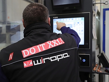 WiRoPa Steuerung Schweißanlage