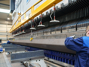 Kantbank, Abkantvorgang